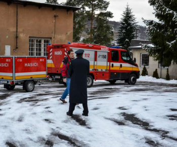 Slávnostne odovzdanie hasičského auta