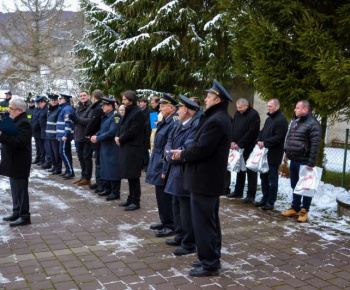 Slávnostne odovzdanie hasičského auta