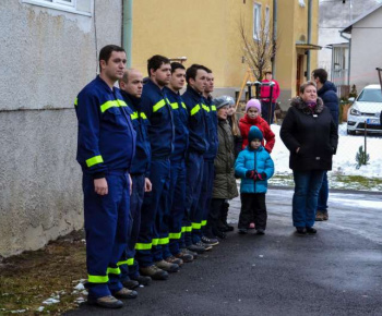 Slávnostne odovzdanie hasičského auta
