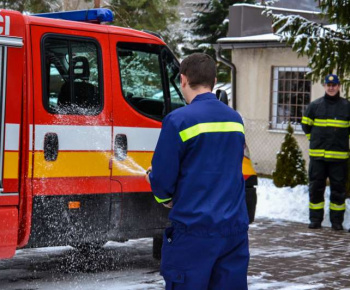 Slávnostne odovzdanie hasičského auta