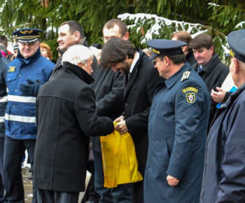 Slávnostne odovzdanie hasičského auta