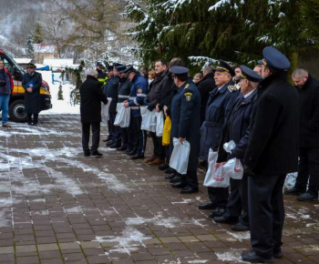 Slávnostne odovzdanie hasičského auta